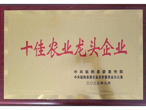 十佳農業龍頭企業